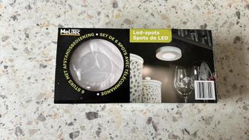 Led-spots met afstandbediening beschikbaar voor biedingen