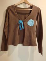 Bolero / vestje / ENOLAH / bruin / S, Kleding | Dames, Bruin, Ophalen of Verzenden, Maat 34 (XS) of kleiner, Enolah