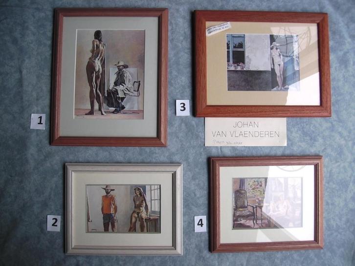 kunstafdrukken - Johan Van Vlaenderen, Huis en Inrichting, Woonaccessoires | Wanddecoraties, Nieuw, Ophalen