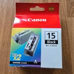 Canon BCI-15 inktcartridge zwarte kleur(origineel), Canon, Cartridge, Nieuw, Ophalen of Verzenden