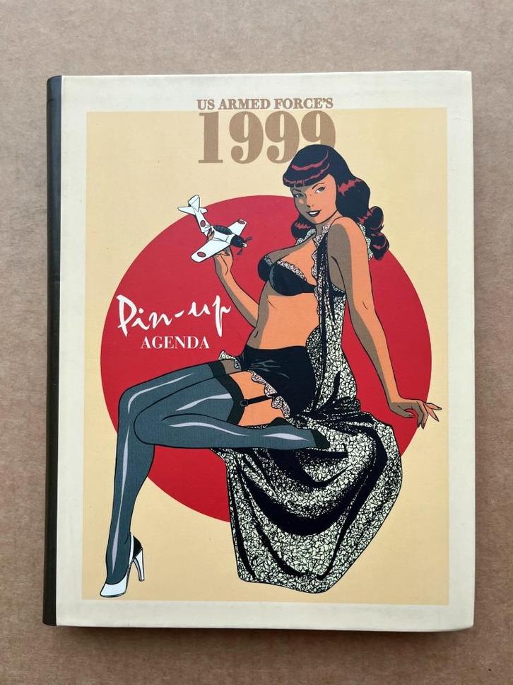 Berthet - Pin-Up Dagboek 1999 - Dargaud, Boeken, Stripverhalen, Zo goed als nieuw, Eén stripboek, Verzenden