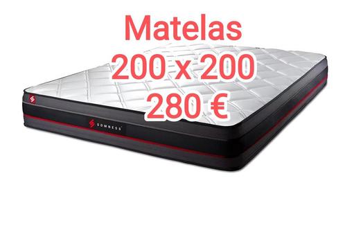 Matelas 200 x 200 neuf, Maison & Meubles, Chambre à coucher | Canapés-lits, Neuf