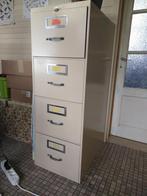 Vintage metalen dossierkast incl. hangmappen, Huis en Inrichting, Ophalen, Minder dan 50 cm, Gebruikt, 100 tot 150 cm