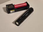 Zaklamp LED 1800lumen, Ophalen, Nieuw, Accu