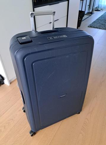 Samsonite S'cure 81 cm bleu foncé 