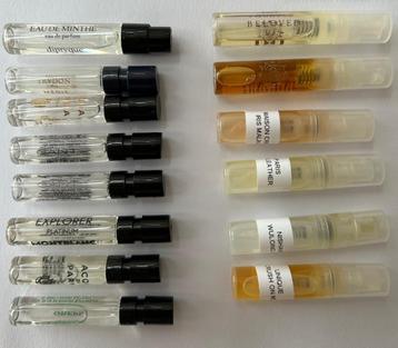 Samples nichegeuren - 1,5 euro per sample beschikbaar voor biedingen