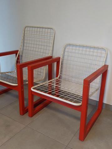 Duo Vintage Ikea Stoelen beschikbaar voor biedingen