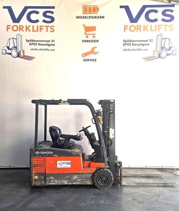 Elektrische heftruck Toyota 1.8 ton, Ophalen, Heftruck, Toyota, 1000 tot 2000 kg
