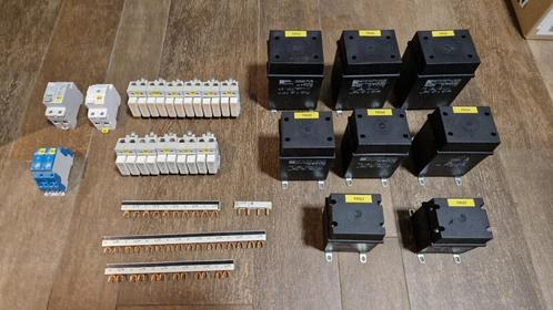 LOT elektriciteitsmateriaal, Doe-het-zelf en Bouw, Elektriciteit en Kabels, Zo goed als nieuw, Overige typen, Ophalen of Verzenden