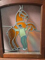 Loodglas, Ophalen, Glas in lood