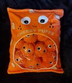Knuffel / Kussen - 'Cheesy Puffs' (Nieuw), Kinderen en Baby's, Speelgoed | Knuffels en Pluche, Ophalen of Verzenden, Nieuw