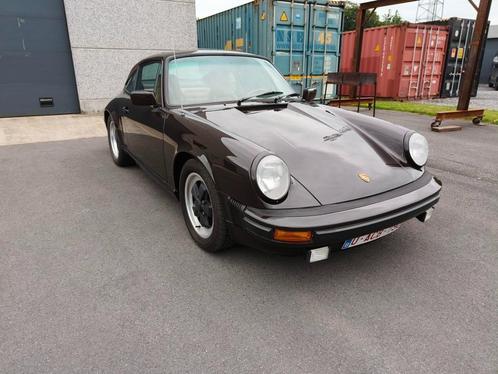 oldtimer, Auto's, Porsche, Particulier, Benzine, Euro 1, Coupé, 2 deurs, Handgeschakeld, Bruin, Beige, Leder, Achterwielaandrijving