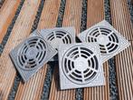 4 grilles de ventilation en aluminium, Bricolage & Construction, Tuyaux & Évacuations, Enlèvement, Neuf, Aluminium