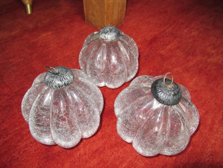 grote glazen kerstballen 3+6+2, Divers, Noël, Neuf, Enlèvement ou Envoi