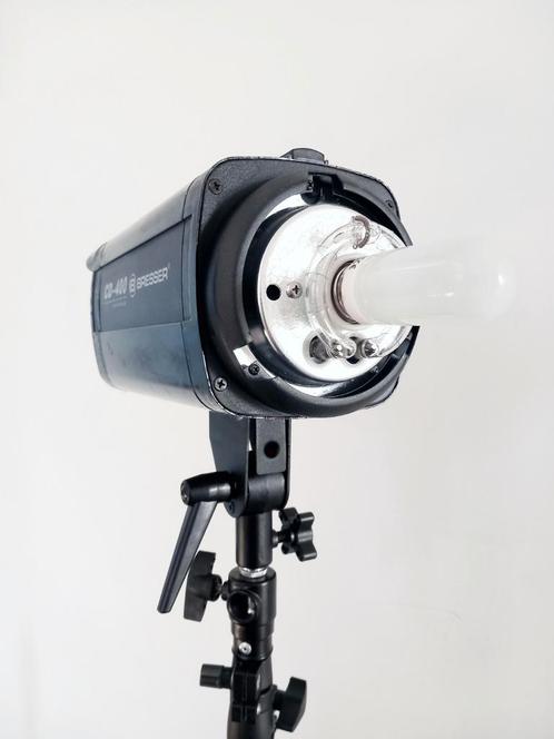 Complete, draagbare fotostudio – Bresser CD-400s, reflectors, Audio, Tv en Foto, Fotografie | Fotostudio en Toebehoren, Gebruikt