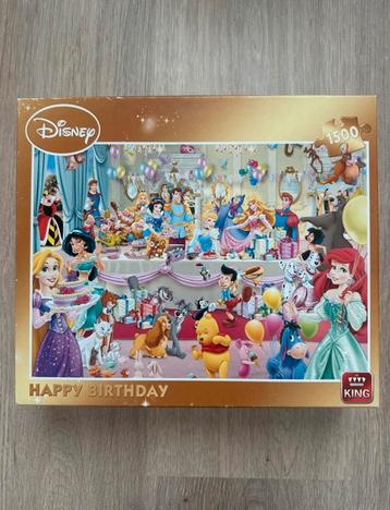 King puzzel ‘Disney Happy birthday’ 1500 stukjes beschikbaar voor biedingen