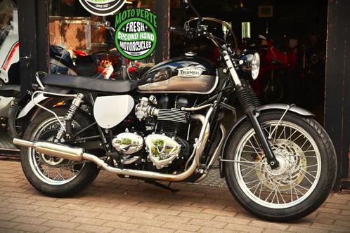 TRIUMPH BONNEVILLE T100 ***MOTOVERTE.BE***, Motoren, Motoren | Triumph, Bedrijf, Naked bike, 2 cilinders, Ophalen