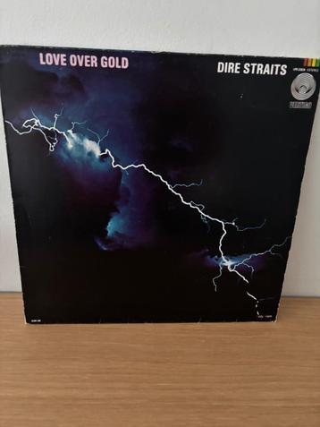 LP - Dire Straits - Love over gold beschikbaar voor biedingen