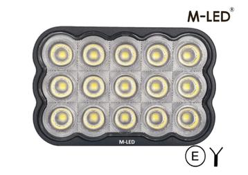 Mobisuv M-LED werklamp 15 leds 75W E-keur beschikbaar voor biedingen