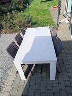 Table à manger et chaises, Comme neuf, Rectangulaire, Autres essences de bois, 50 à 100 cm