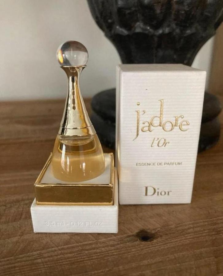 Collectorsitem Dior J’adore essence de parfum, Verzamelen, Parfumverzamelingen, Ophalen of Verzenden