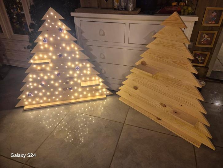 Houten kerstbomen, Diversen, Kerst, Nieuw, Ophalen
