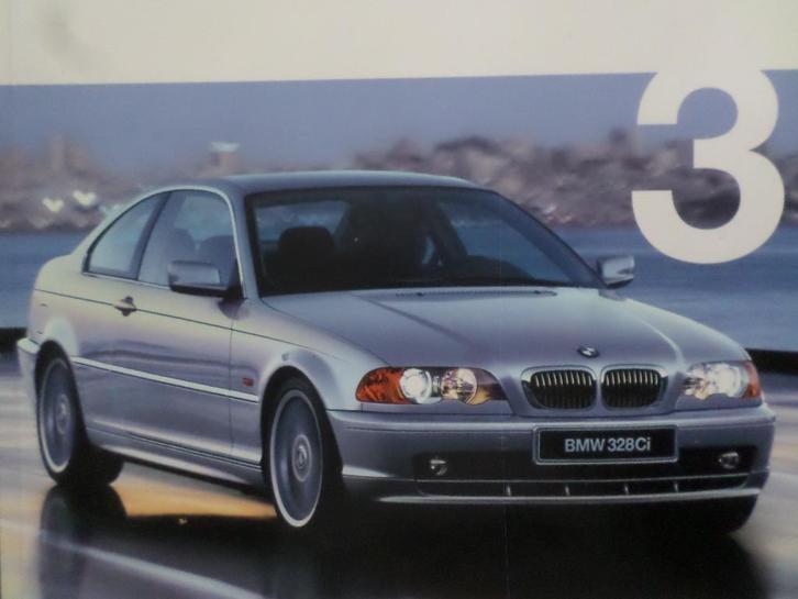 BMW Serie 318Ci 320Ci 323Ci 328Ci Coupe 1999 Brochure, Boeken, Auto's | Folders en Tijdschriften, BMW, Ophalen of Verzenden