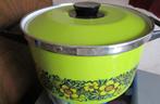 vintage email kookpot, Antiek en Kunst, Ophalen of Verzenden