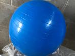 Fitnessbal tunturi 65 cm blauw, Sports & Fitness, Équipement de fitness, Enlèvement, Comme neuf, Balle de fitness