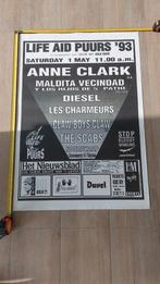 Festival poster Live Aid Puurs 1993, Ophalen of Verzenden, Zo goed als nieuw, Muziek