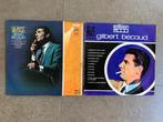 2 LP’s Gilbert Bécaud, Utilisé, Enlèvement ou Envoi