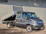 Iveco Daily 35C21 3 zijdige Kipper Dubbel Cabine 210PK 3.0L, Auto's, Stof, Euro 6, Iveco, 7 zetels