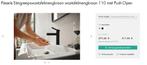 Hansgrohe Badkamerkraan - Zwart -20%, Doe-het-zelf en Bouw, Ophalen, Nieuw, Chroom, Kraan