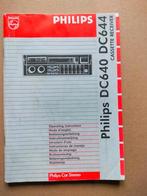 Manuel d'utilisation de l'autoradio Philips DC 640 644, Enlèvement ou Envoi