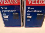 Velux store DKL C02 ,neuf jamais monté erreur de commande., Maison & Meubles, Ameublement | Rideaux & Stores à lamelles, Bleu