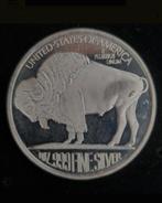 1 oz zilveren Buffalo Liberty, Ophalen of Verzenden, Zilver