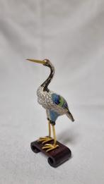 Cloisonne reiger, Ophalen of Verzenden, Zo goed als nieuw