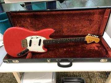 1966 Fender USA Duo Sonic, zalige gitaar! Met koffer