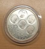 500 FR  1980 VLAAMS    BELGIE     ZILVER    € 11, Zilver, Ophalen of Verzenden, Losse munt, Zilver