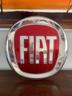 Plaque enseigne GARAGE publicité FIAT, Enlèvement ou Envoi, Utilisé, Panneau publicitaire