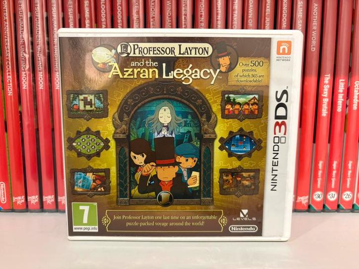 Professor Layton And The Azran Legacy (3DS), Games en Spelcomputers, Games | Nintendo 2DS en 3DS, Gebruikt, Ophalen of Verzenden