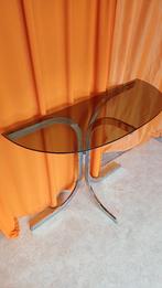 Design Roche Bobois table demi lune années 70 vintage, Enlèvement ou Envoi