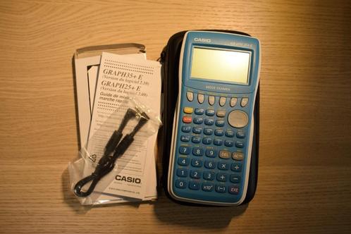 Calculette graphique CASIO GRAPH25+E et étui de protection, Divers, Calculatrices, Comme neuf, Enlèvement ou Envoi