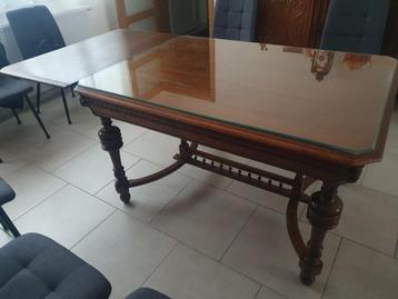 Table bois massif vintage extensible, Maison & Meubles, Tables | Tables à manger, 100 à 150 cm, Cinq personnes ou plus, VIntage