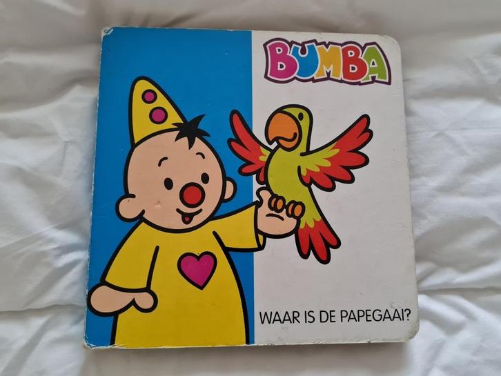 Boek - Bumba - waar is de papegaai, Boeken, Kinderboeken | Baby's en Peuters, Ophalen of Verzenden