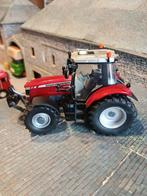 Massey-Ferguson 7718 Dyna6 Britains met frontgewicht, Ophalen of Verzenden, Zo goed als nieuw, Tractor of Landbouw, Britains