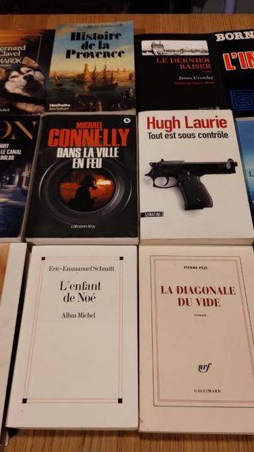 LOT DE 16 LIVRES, romans, policiers, etc. > 1977-2017 beschikbaar voor biedingen