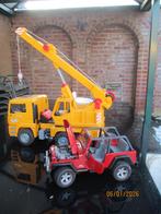 Bruder kraan en Jeep, Kinderen en Baby's, Ophalen of Verzenden, Gebruikt