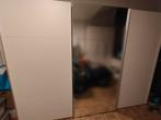 Schuifdeurkast met spiegels, Huis en Inrichting, Kasten | Kleerkasten, Ophalen, Gebruikt