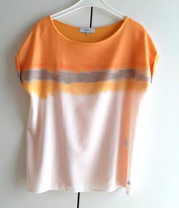 Te koop:Zo goed als nieuw! Leuke t-shirt van Terre Bleue, 40 beschikbaar voor biedingen
